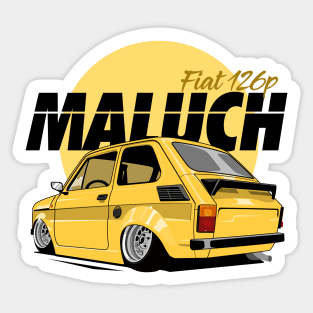 Fiat 126p Maluch Sticker